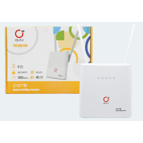 OLAX AX9 Pro 300mbps 4g router 4000mah battery wi-fi router with SMA antenna